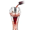 Final Touch Conundrum Stainless Steel Aerator For Wine Decanters In Transparent