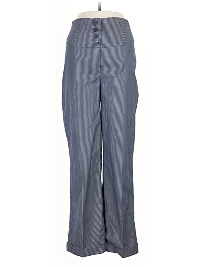 Pre-owned Final Touch Dress Pants In Blue