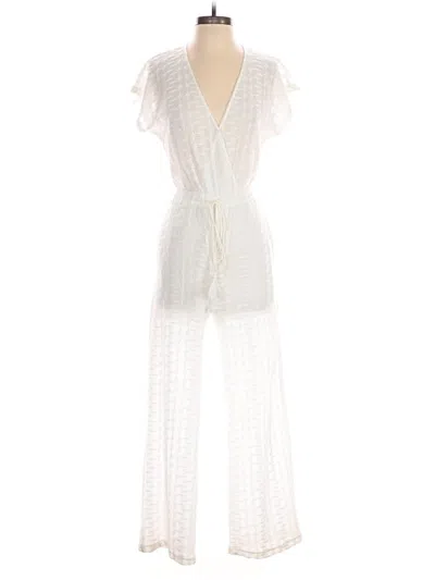Pre-owned Final Touch Jumpsuit In White