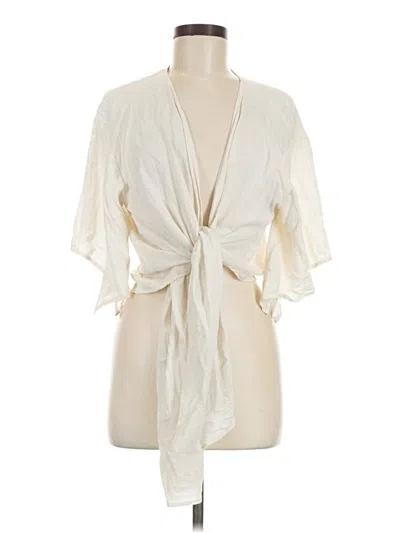 Pre-owned Final Touch Kimono In Ivory