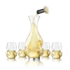 Final Touch L'grand Conundrum Aerator Decanter Set In Transparent