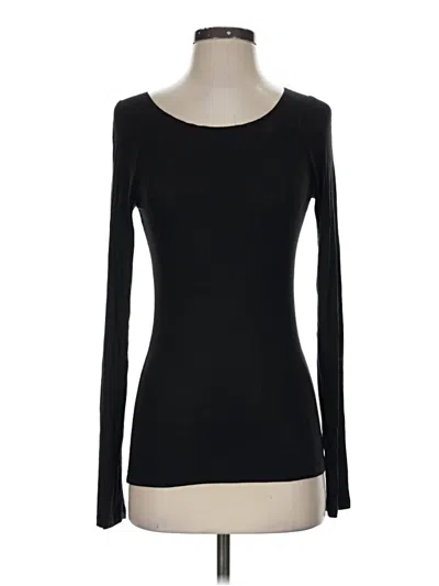 Pre-owned Final Touch Long Sleeve T-shirt In Black