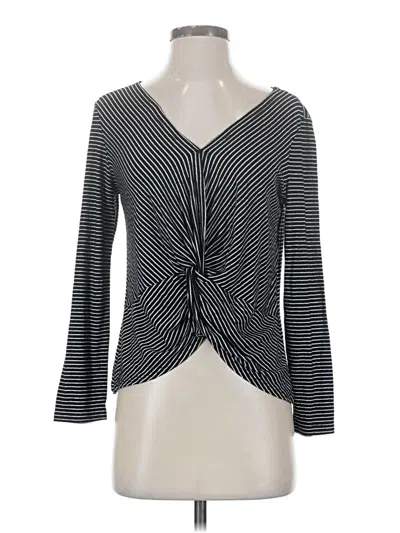 Pre-owned Final Touch Long Sleeve T-shirt In Gray