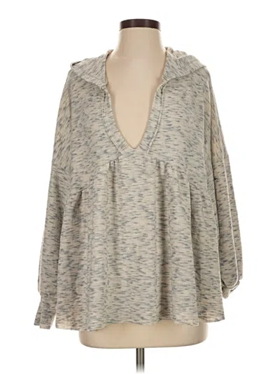 Pre-owned Final Touch Poncho In Gray