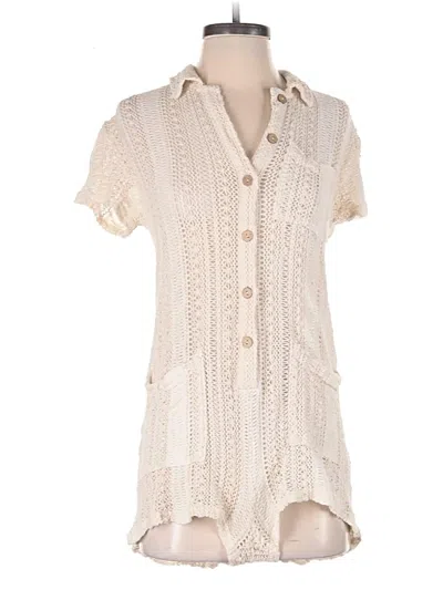 Pre-owned Final Touch Romper In Ivory