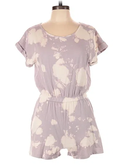 Pre-owned Final Touch Romper In Purple