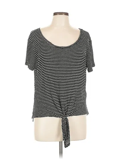 Pre-owned Final Touch Short Sleeve T-shirt In Black