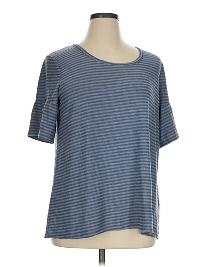 Pre-owned Final Touch Short Sleeve T-shirt In Blue