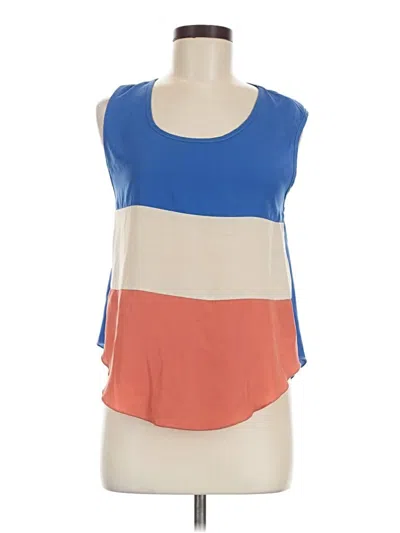 Pre-owned Final Touch Sleeveless Blouse In Orange