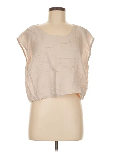 Pre-owned Final Touch Sleeveless T-shirt In Brown