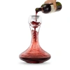Final Touch Twister Glass Aerator & Decanter Set In Transparent