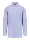 Finamore 1925 1925 Striped Shirt In Blue