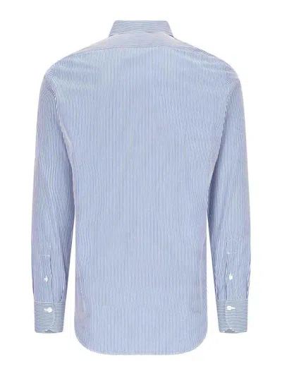 Finamore 1925 Shirt In Blue