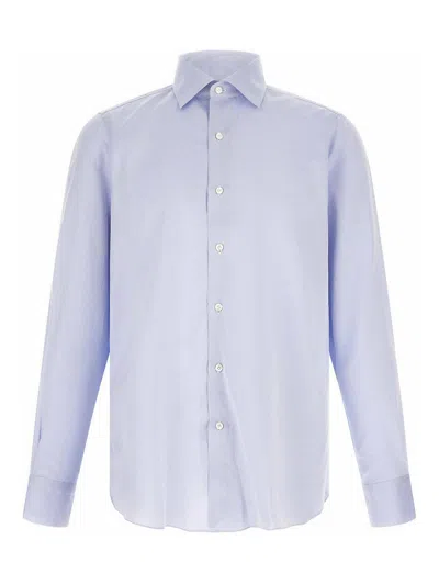 Finamore 1925 Finamore 'napoli' Shirt In Blue