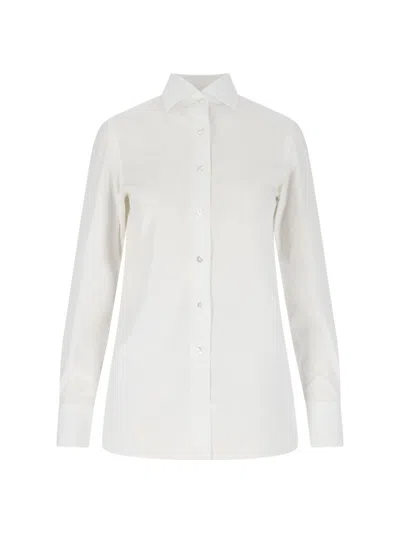 Finamore 1925 Classic 'ivana' Shirt In White