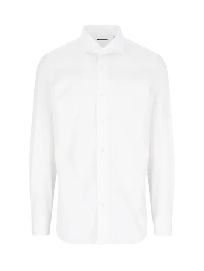 Finamore 1925 Classic Shirt In White