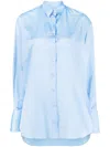 Finamore 1925 Finamore Cotton Shirt In Blue