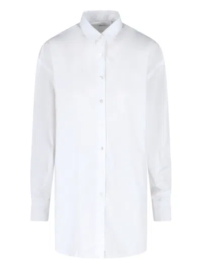 Finamore 1925 Finamore 100% Cotton Button-down Shirt For Women In White