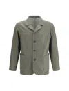 Finamore 1925 Overshirt Jacket Single-breasted In Green