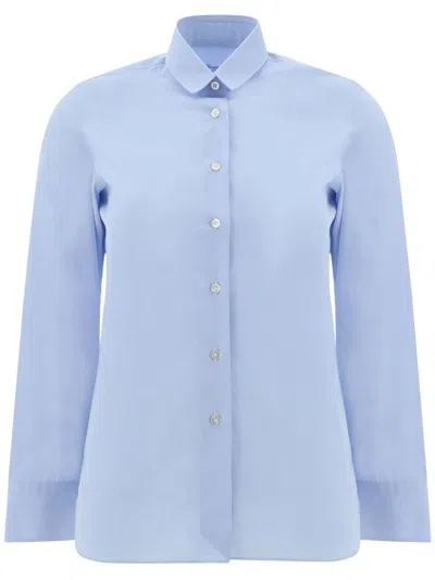 Finamore 1925 Finamore Cotton Shirt In Blue