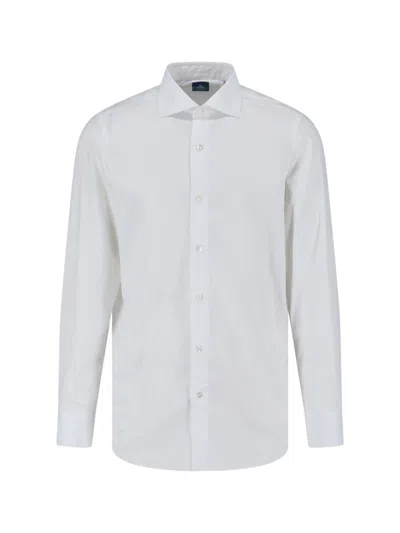 FINAMORE 1925 FINAMORE FINELY TAILORED COTTON SHIRT FOR MEN