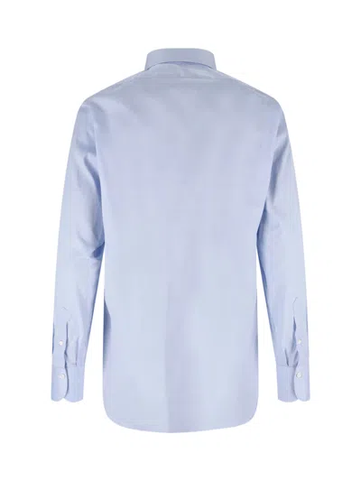 Finamore 1925 Finamore Italian-inspired 100% Cotton Dress Shirt For Men In Multi