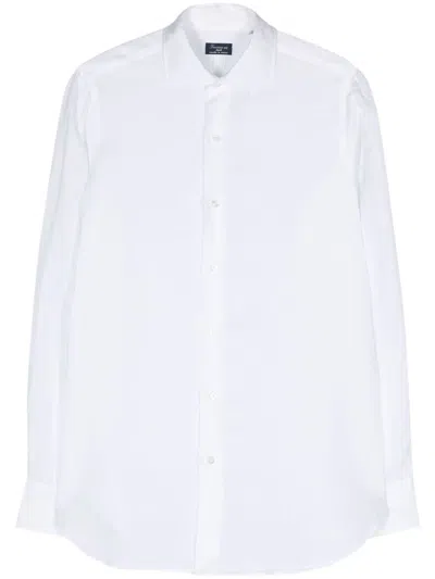 Finamore 1925 Finamore Napoli Cotton Shirt In White