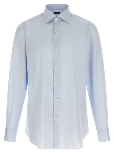 Finamore 1925 Finamore 'napoli Luigi' Shirt In Blue