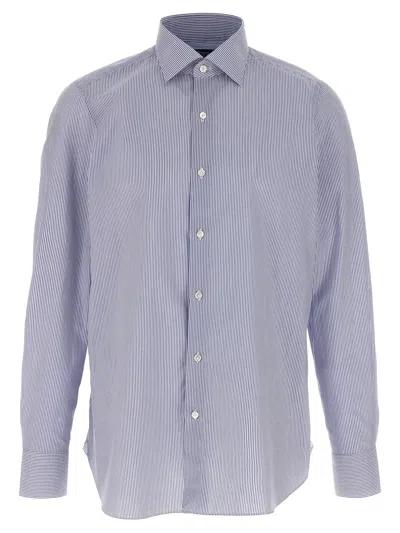 Finamore 1925 Finamore 'napoli' Shirt In Blue