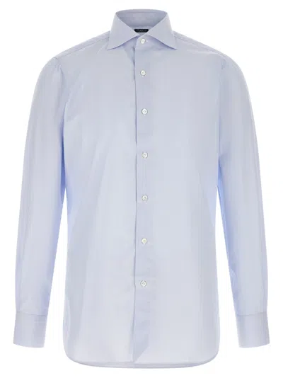 Finamore 1925 Finamore Napoli Shirt In Blue