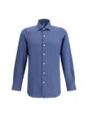 Finamore 1925 Finamore Shirts In Blue