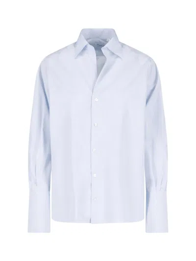 Finamore 1925 Shirt "monica" In Hellblau