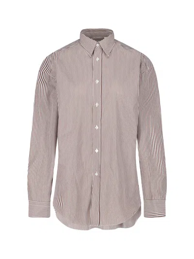 Finamore 1925 Shirt "oriana" In Braun