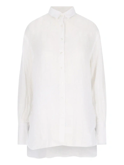 Finamore 1925 Linen Shirt In White
