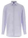 Finamore 1925 Luigi Shirt And Blouse Light Blue In Blue