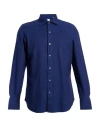 Finamore 1925 Man Shirt Navy Size Xxl Cotton In Blue