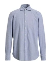 Finamore 1925 Man Shirt Navy Size Xxl Cotton In Blue
