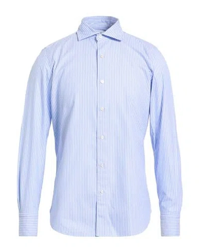 FINAMORE 1925 FINAMORE 1925 MAN SHIRT SKY BLUE SIZE XXL COTTON