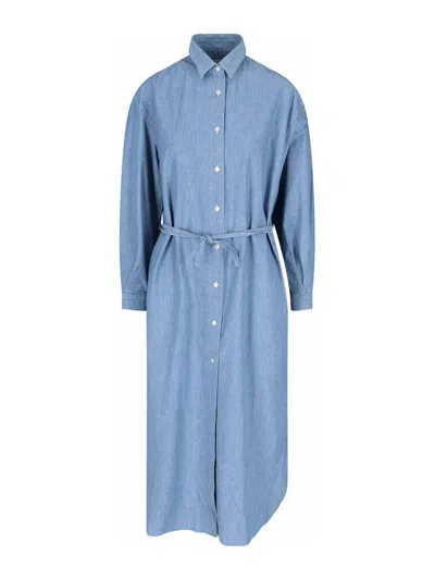 FINAMORE 1925 FALDA SEMILARGA - AZUL