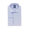Finamore 1925 'milano' Cotton And Cashmere Blend Shirt In Gray