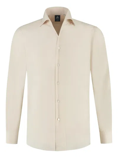 Finamore 1925 Napoli Button-down Shirt In Neutral