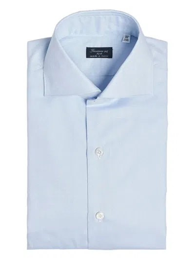 Finamore 1925 Napoli Button-up Shirt In Blue