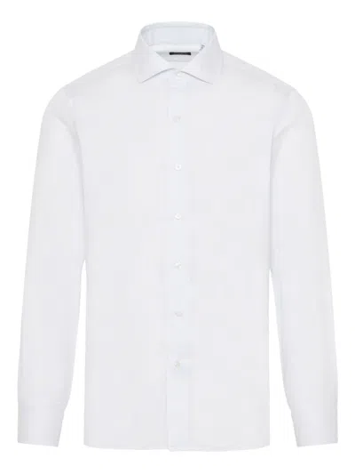 Finamore 1925 Napoli Button-up Shirt In White