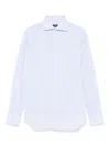 Finamore 1925 Napoli Striped Shirt In Blue