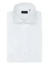 Finamore 1925 Napoli Cutaway-collar Shirt In Weiss