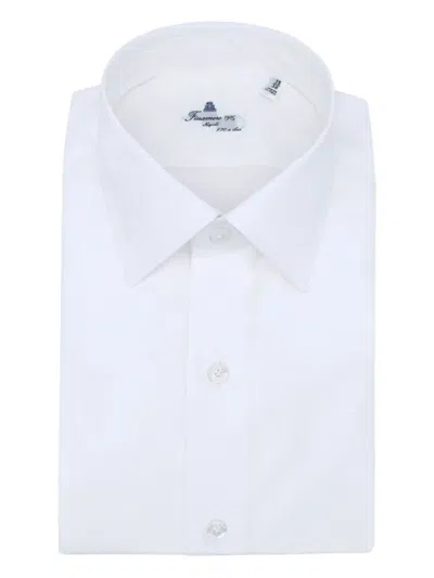 Finamore 1925 Napoli Cotton Shirt In White