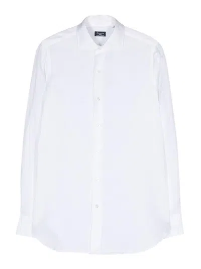 Finamore 1925 Napoli Cotton Shirt In White