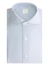 Finamore 1925 Napoli Eduardo Shirt In 02 Blue