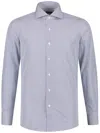 Finamore 1925 Napoli Eduardo Striped Cotton Shirt In Blue