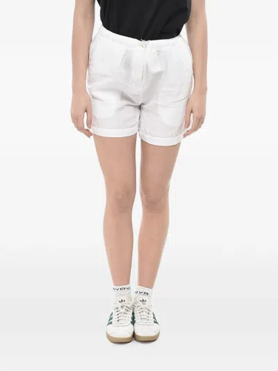 Finamore 1925 Napoli Elasticated-waistband Shorts In White